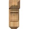 Ekena Millwork Olympic Craftsman Rough Sawn Bracket w/ Offset Brace, Western Red Cedar, 8"W x 18"D x 22"H BKT0806X18X22OLY04RWR - alternate 2